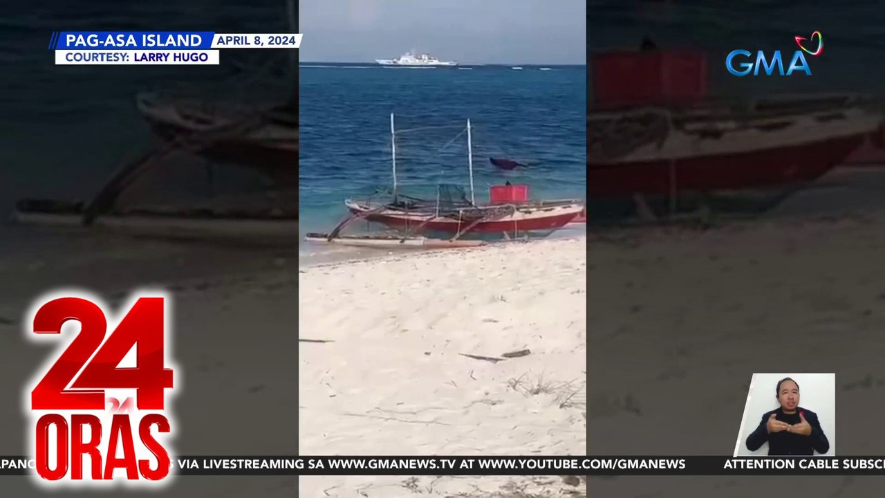 Mga barko ng China, lumapit sa Pag-asa Island | 24 Oras