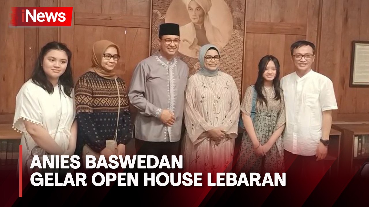 Anies Baswedan Gelar Open House untuk Warga dan Relawan di Pendopo Kediamannya