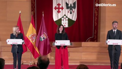 Ayuso carga contra la prensa por las informaciones sobre su pareja: "Todo es falso, van a tener que disculparse"