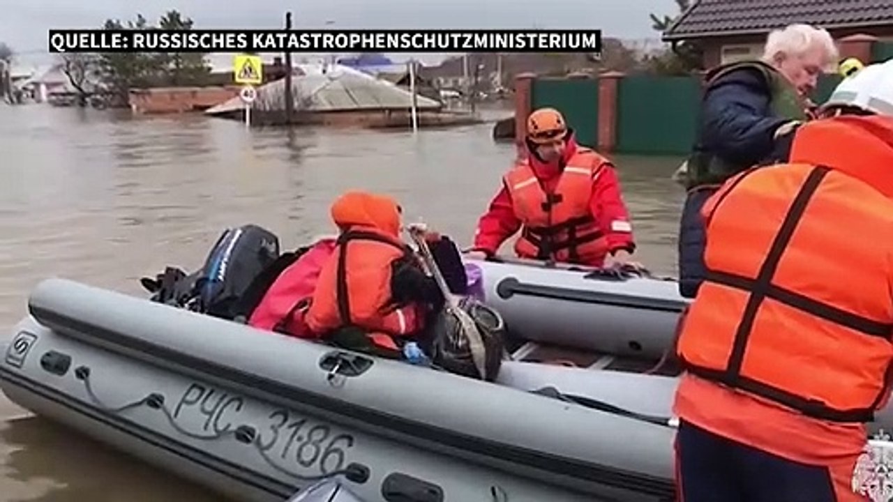 Hochwasser in Russland und Kasachstan steigt weiter an