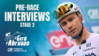 Il Giro d'Abruzzo 2024 | Stage 2: pre-race interview