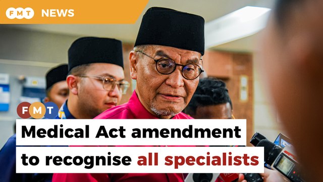Changes to Medical Act to include recognition of all specialists, says Dzul