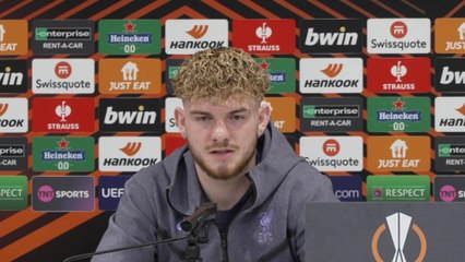 Harvey Elliott on Liverpool - Atalanta and international ambitions