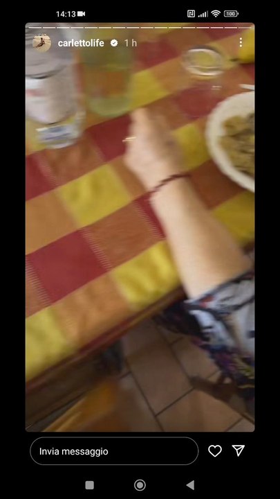 il pranzo di oggi