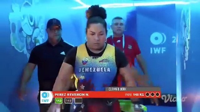 ¡Naryuri Pérez logró sellar su pase a los Juegos Olímpicos de París en Levantamiento de Pesas!