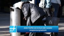 Jeder Fünfte von Armut oder sozialer Ausgrenzung bedroht