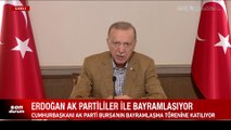 Cumhurbaşkanı Erdoğan, partililere seslendi
