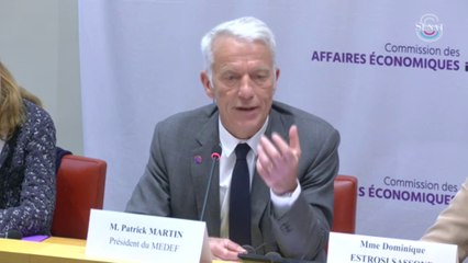 "L’aléa est le pire ennemi de la décision économique", souligne le président du MEDEF