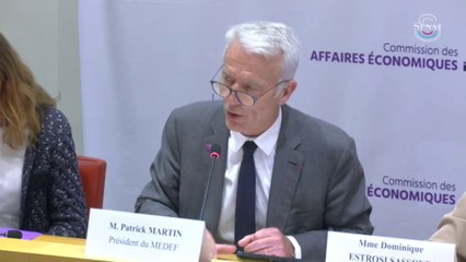 Croissance en berne : "La conjoncture se dégrade", alerte Patrick Martin
