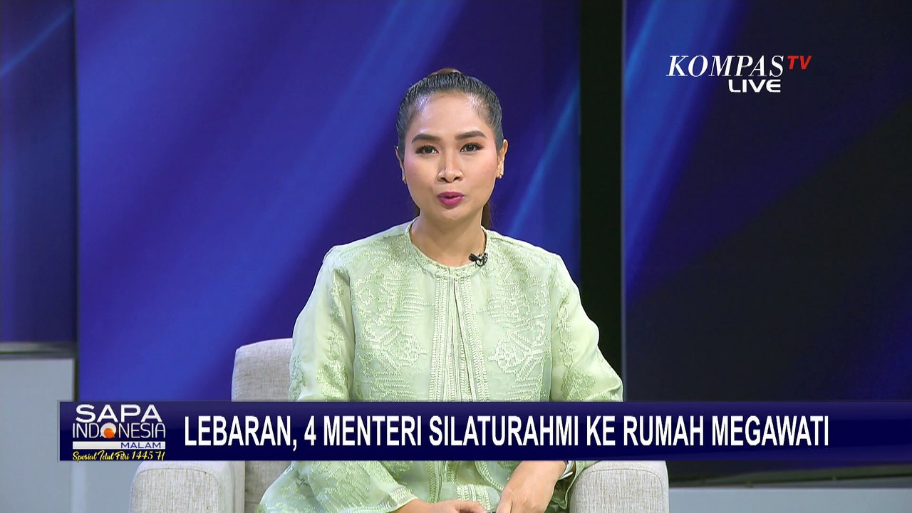 Lebaran, 4 Menteri Jokowi Silaturahmi ke Rumah Megawati