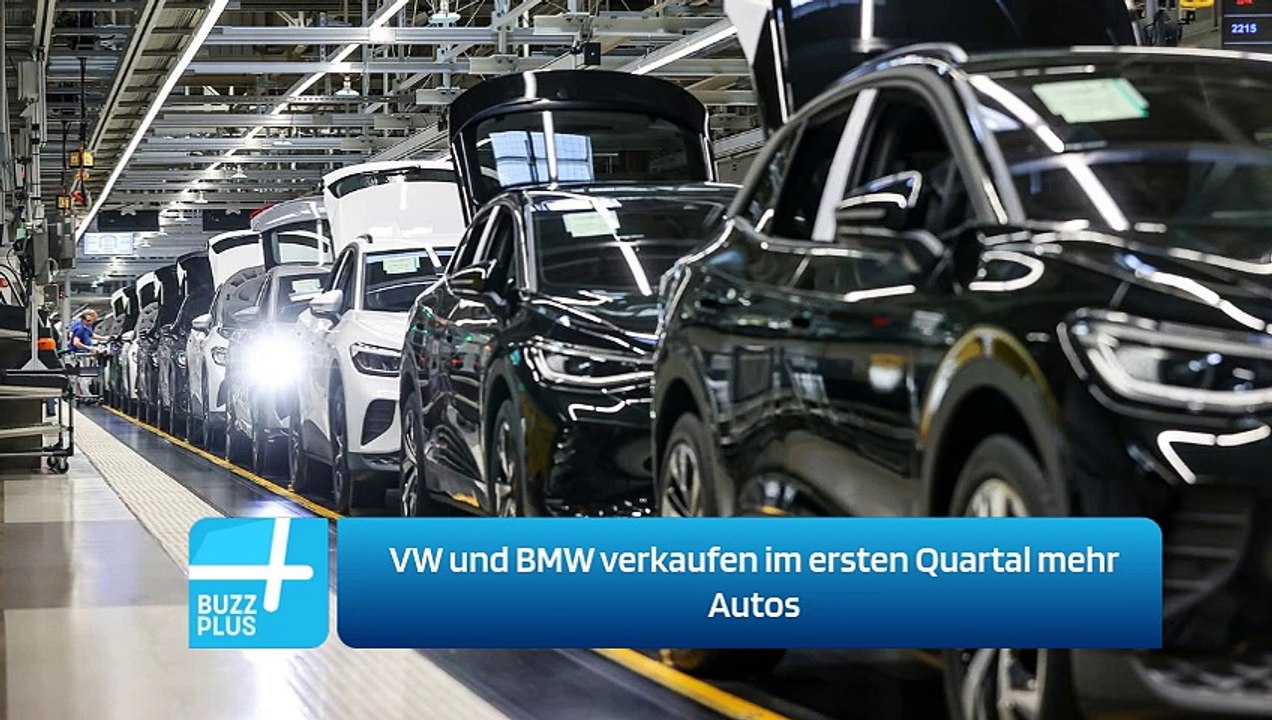 VW und BMW verkaufen im ersten Quartal mehr Autos