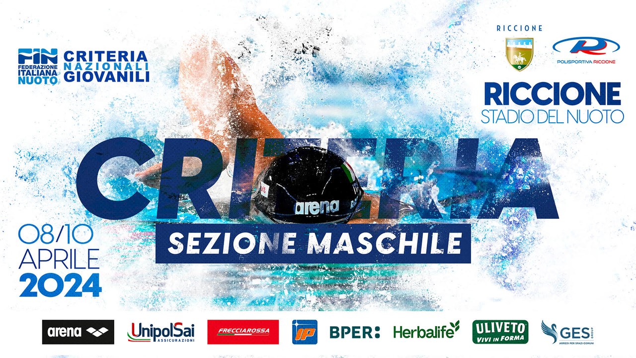 NUOTO - Criteria Nazionali Giovanili 2024 (09/04/2024 - Terza sessione)