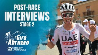 Il Giro d'Abruzzo 2024 | Stage 2: Christen and Guerra words