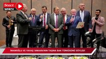 Ekrem İmamoğlu ve Mansur Yavaş 'Ankara'nın Taşına Bak' türküsünü söyledi