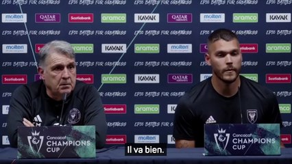 Martino : “La blessure de Messi fait partie du passé”