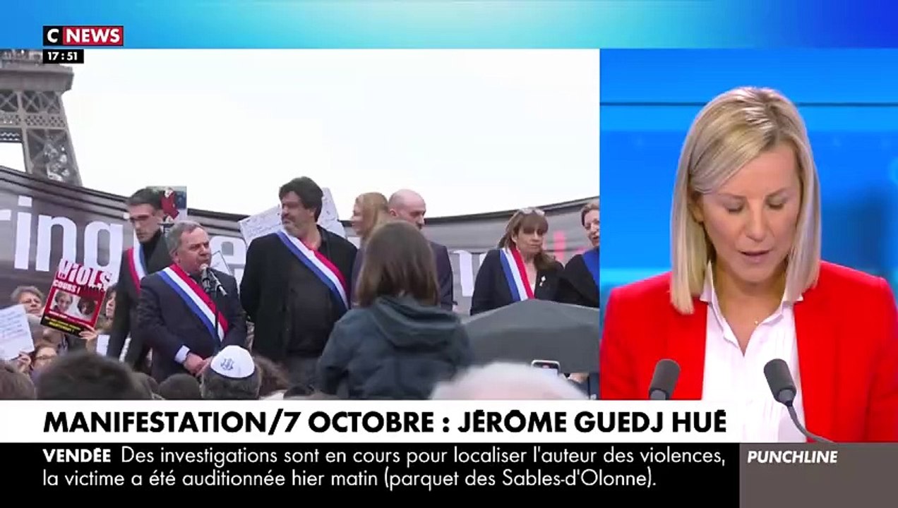 Quand Laurence Ferrari présente un sondage sur CNews en ométtant de citer les deux principaux candidats de la gauche