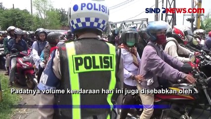 Ribuan Pemudik Terjebak Antrean Panjang hingga Tiga Kilometer di Jombang pada Hari Pertama Lebaran