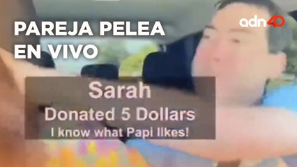 Hombre le fue infiel a su pareja y la golpeó en plena transmisión en vivo