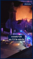 Un terrible incendie ravage l'église de Bringolo !