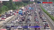Tol Jagorawi Arah Bogor Alami Kemacetan, Warga Pilih Habiskan Libur Lebaran di Puncak