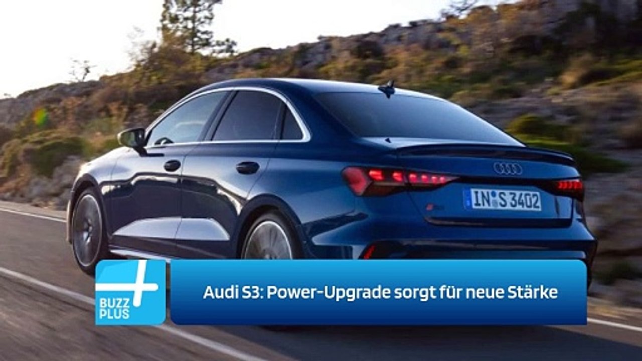 Audi S3: Power-Upgrade sorgt für neue Stärke