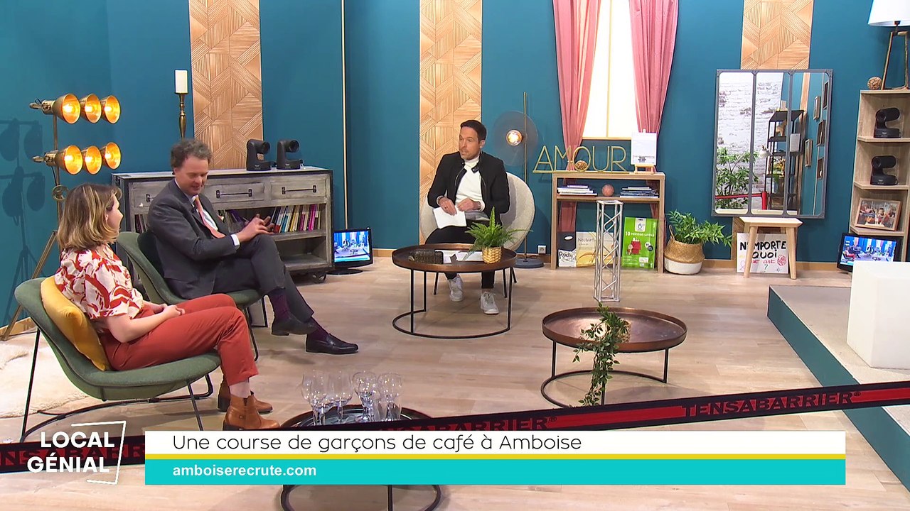 Local Génial - 10/04/2024 - Une course de garçons de café à Amboise