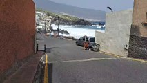 Vídeo de la casa antes del derrumbe en la playa de La Virgen