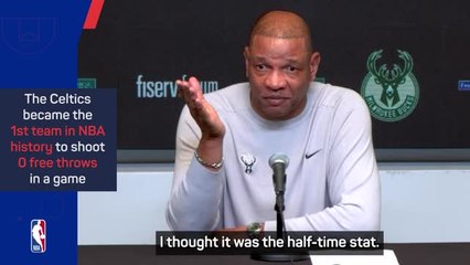 'That's crazy' - Rivers stunned as Celtics-Bucks makes NBA history