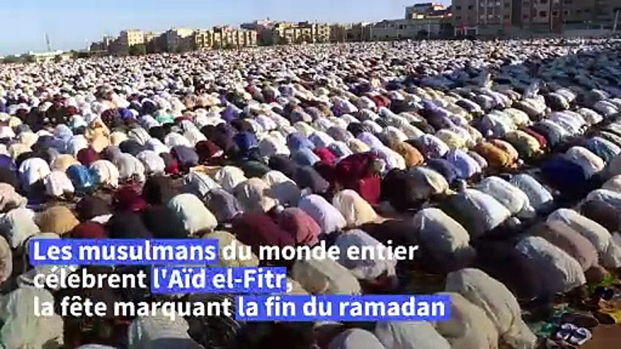 Fin du ramadan: les musulmans du monde entier fêtent l'Aïd el-Fitr