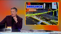 VIDEO: Ambulancia atropella a vendedor de café en Iztapalapa, CDMX