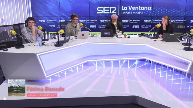 La reacción de Fátima Donado tras ganar el Premio Ondas a mejor Podcast Experimental por 'Amazonas podcast'