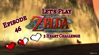 Let's Play - Legend of Zelda - Twilight Princess 3 Heart Run - Episode 46 - Hyrule Castle Outside