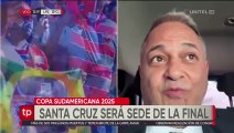 “Ha sido dura la batalla”, presidente de la FBF revela cómo se eligió a Santa Cruz para la final de la Sudamericana 2025