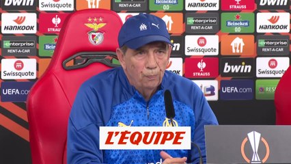 Gasset : « C'est un privilège de jouer un quart de finale » - Foot - C3 - OM