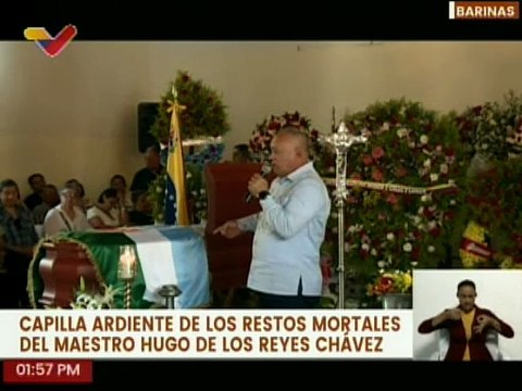 Dip. Diosdado Cabello: Sigamos el ejemplo de este hombre, Hugo de los Reyes Chávez