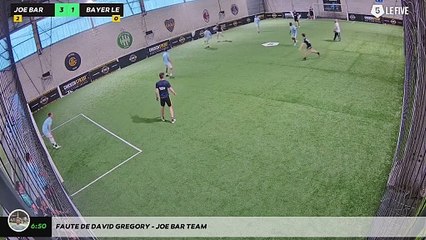 Faute de David Gregory - JOE BAR TEAM