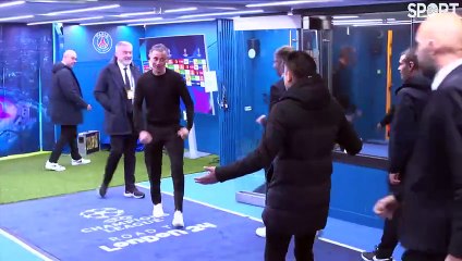 ¡Luis Enrique y Xavi previo al PSG vs Barcelona!