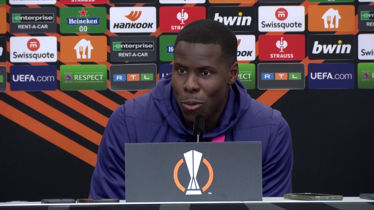 Kurt Zouma on Leverkusen v West Ham UEL quarter final