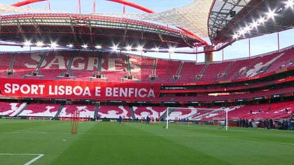 Marseille train ahead of UEL quarter final first leg in Benfica
