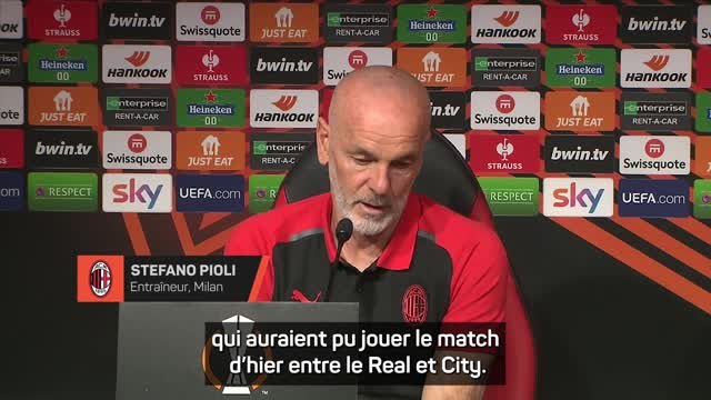 AC Milan - Pioli : “Nous ne sommes pas si loin de Real-City”