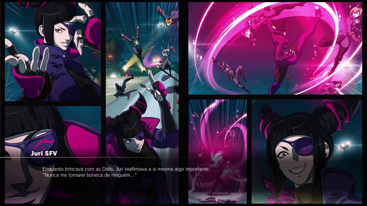 Street Fighter V - Arcade Mode + Secret Fight - Juri - Hardest - SF5 Route [1CC]