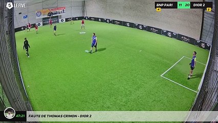 Faute de Thomas Crinon - DIOR 2