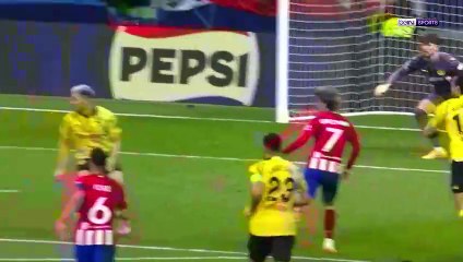 أتلتيكو مدريد يحسم مواجهة الذهاب أمام دورتموند
