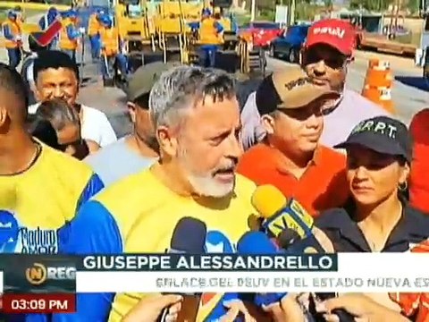 Plan Nacional de Asfaltado 2024 rehabilita la Av. Juan Bautista Arismendi del edo. Nueva Esparta