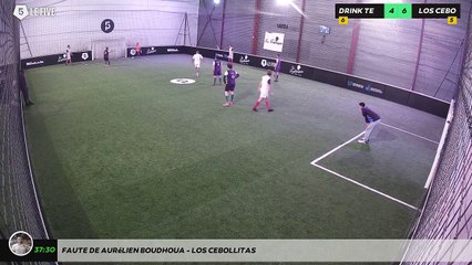 Faute de Aurélien BOUDHOUA - LOS CEBOLLITAS