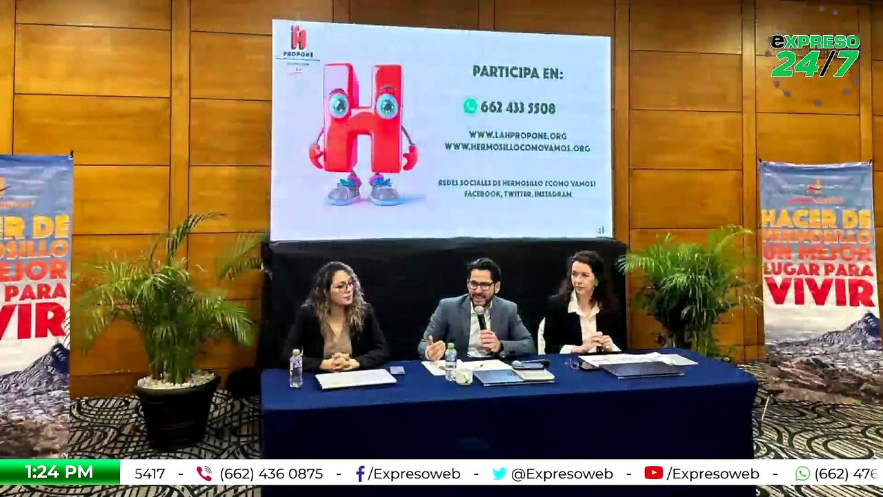 Presentan "La H Propone"