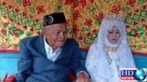 ایک سو تین سالہ شخص کی ستائیس سالہ لڑکی سے شادی # hdnewskharian