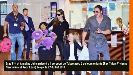 Brad Pitt en guerre contre Angelina Jolie : Leur fille Shiloh voudrait aller vivre chez son père, installé avec sa jeune compagne