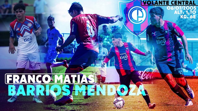 FRANCO MATIAS BARRIOS MENDOZA - VOLANTE CENTRAL 2024