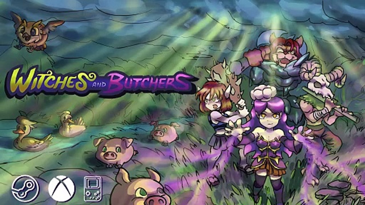 WITCHES AND BUTCHERS - A Gameboy Color Bullet Hell RPG! for the Gameboy Color and Modern Platforms!